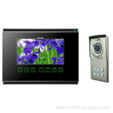 Home intercom system with DVR function